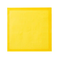 Kökstextilier*IITTALA Pappersservett 33cm eldgul