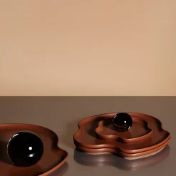 Alvar Aalto Collection|Dekorativa Skålar Och Fat*IITTALA Platta 35cm eld