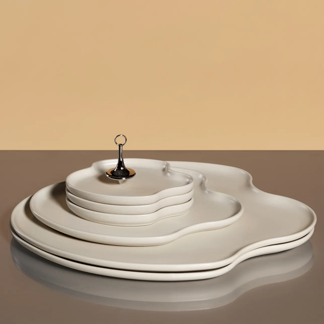 Alvar Aalto Collection|Dekorativa Skålar Och Fat*IITTALA Platta 15cm sand