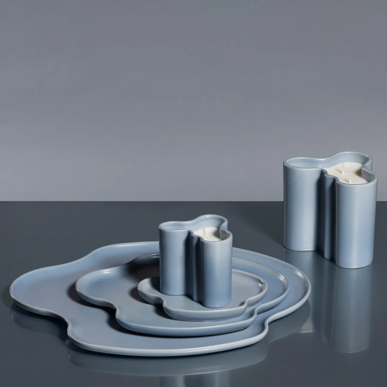 Alvar Aalto Collection|Dekorativa Skålar Och Fat*IITTALA Platta 35cm vatten