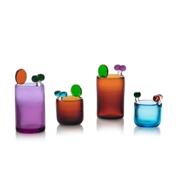 Konstföremål*IITTALA PomPom vas 160mm Ametist