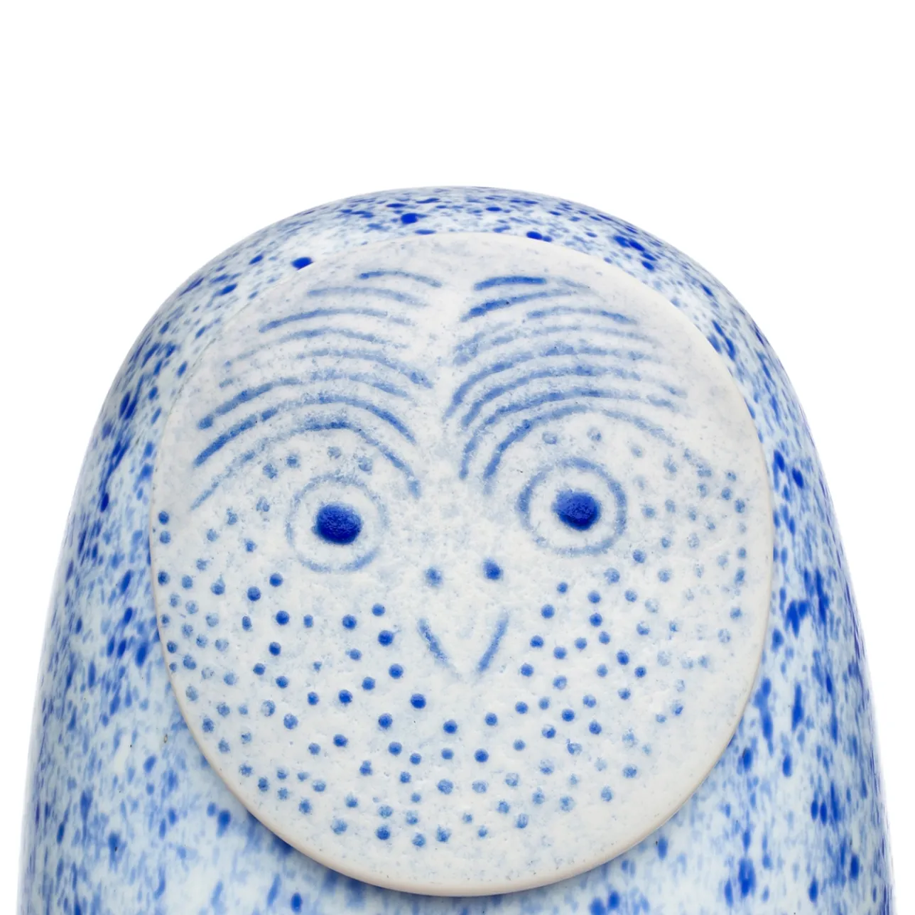 Birds By Toikka|Konstföremål*IITTALA Rospuutto uggla 96x160mm blå