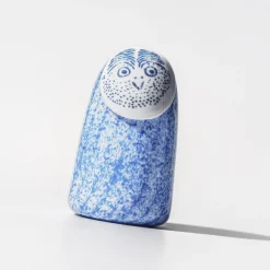 Birds By Toikka|Konstföremål*IITTALA Rospuutto uggla 96x160mm blå