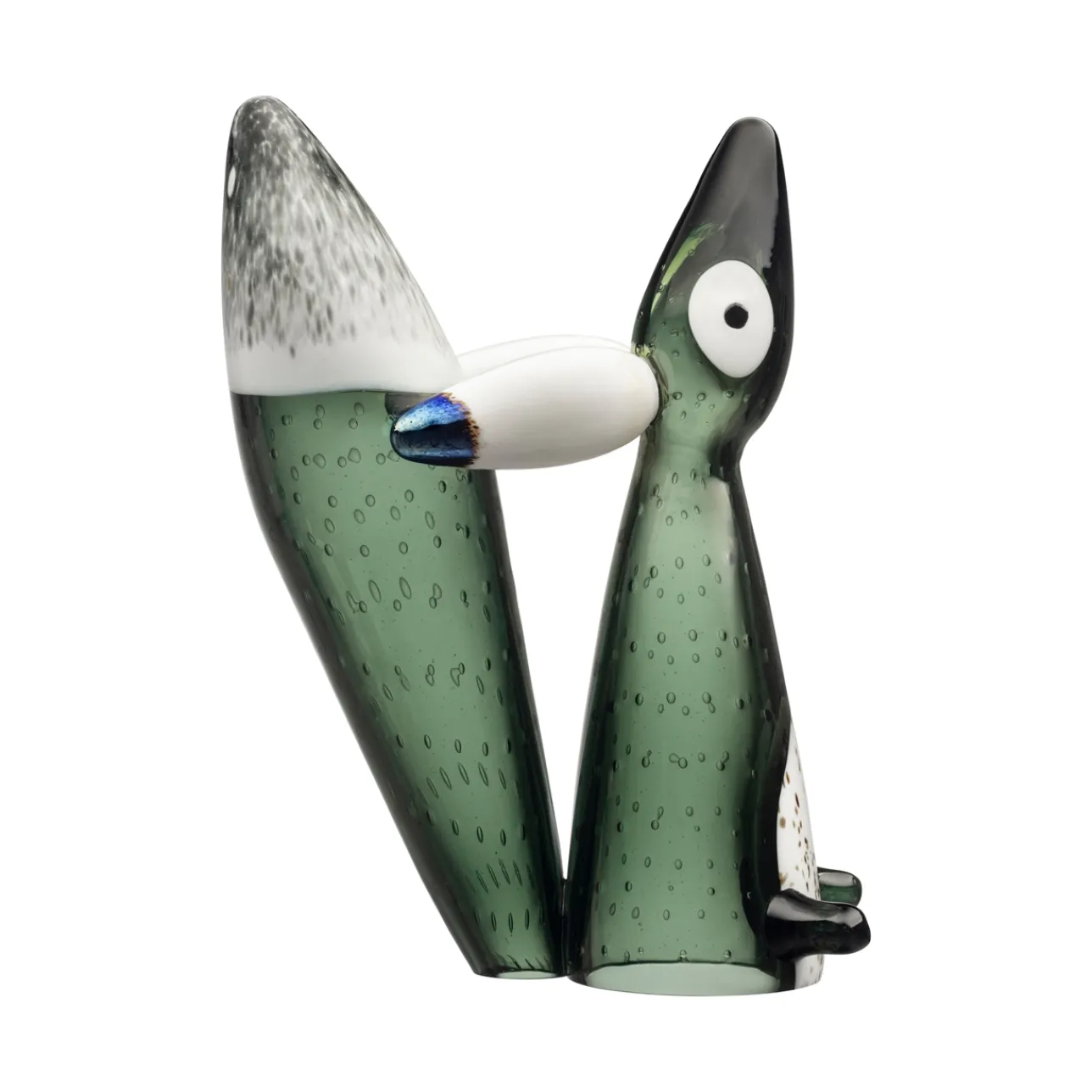 Konstföremål*IITTALA Silver räv 220x300mm tallgrön Tallgrön