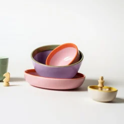 Skålar*IITTALA Skål 13cm Mint-lila