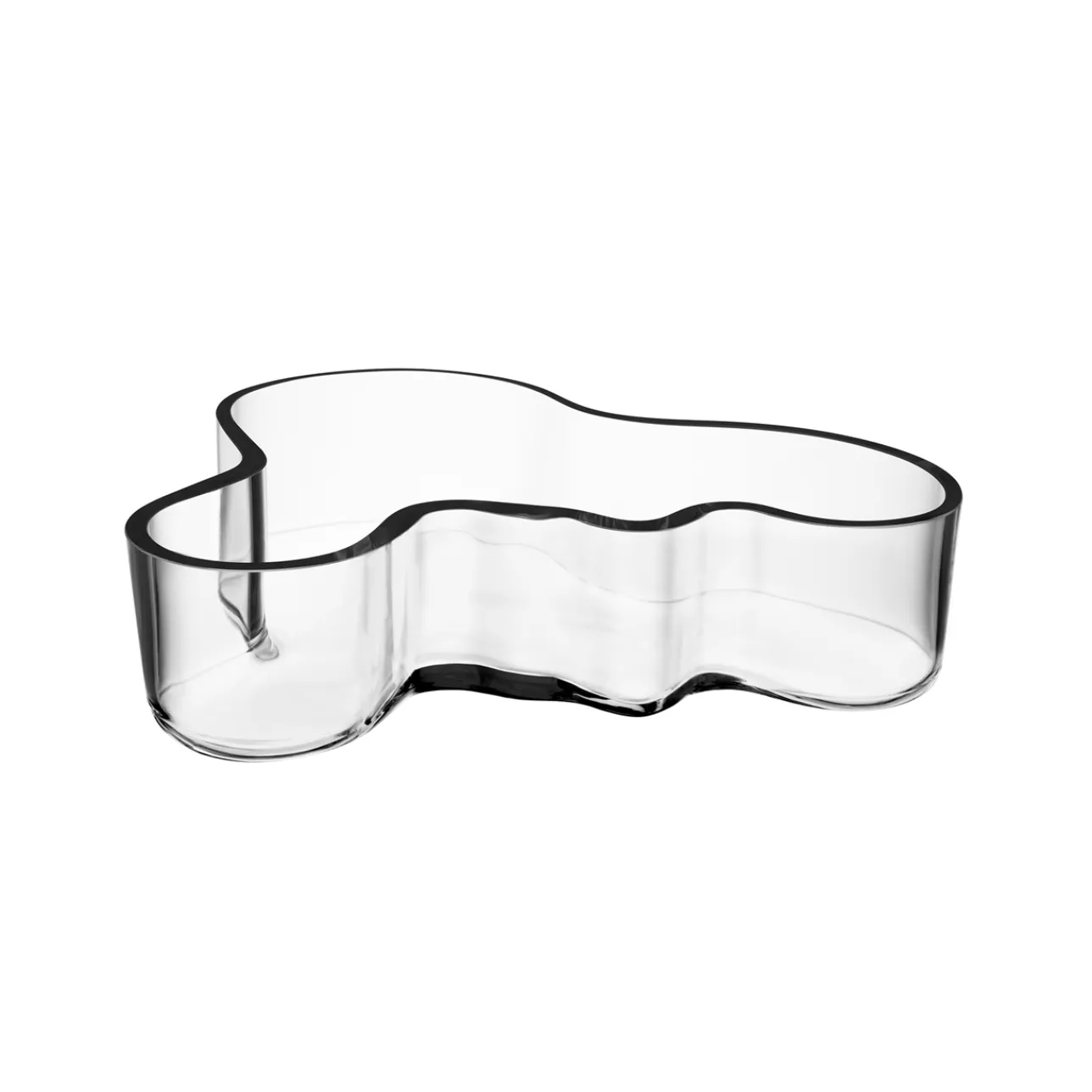 Alvar Aalto Collection|Dekorativa Skålar Och Fat*IITTALA Skål 195x50mm Klar