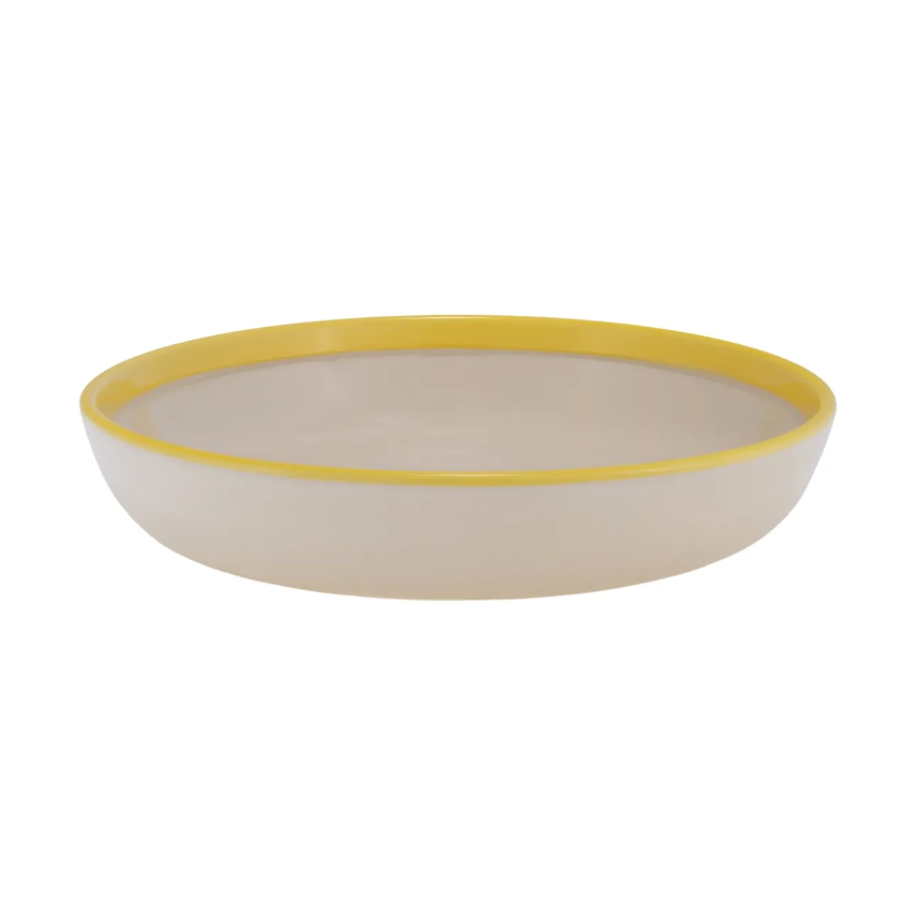 Tallrikar|Skålar*IITTALA Skål/tallrik 22cm Beige-gul
