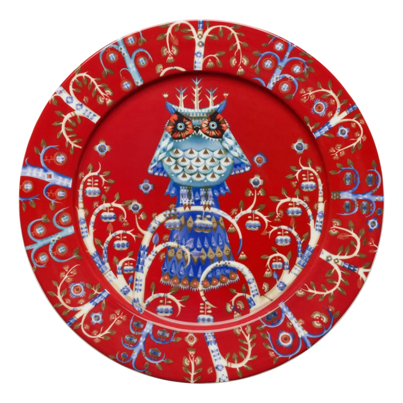 Tallrikar*IITTALA Tallrik 27cm röd Röd