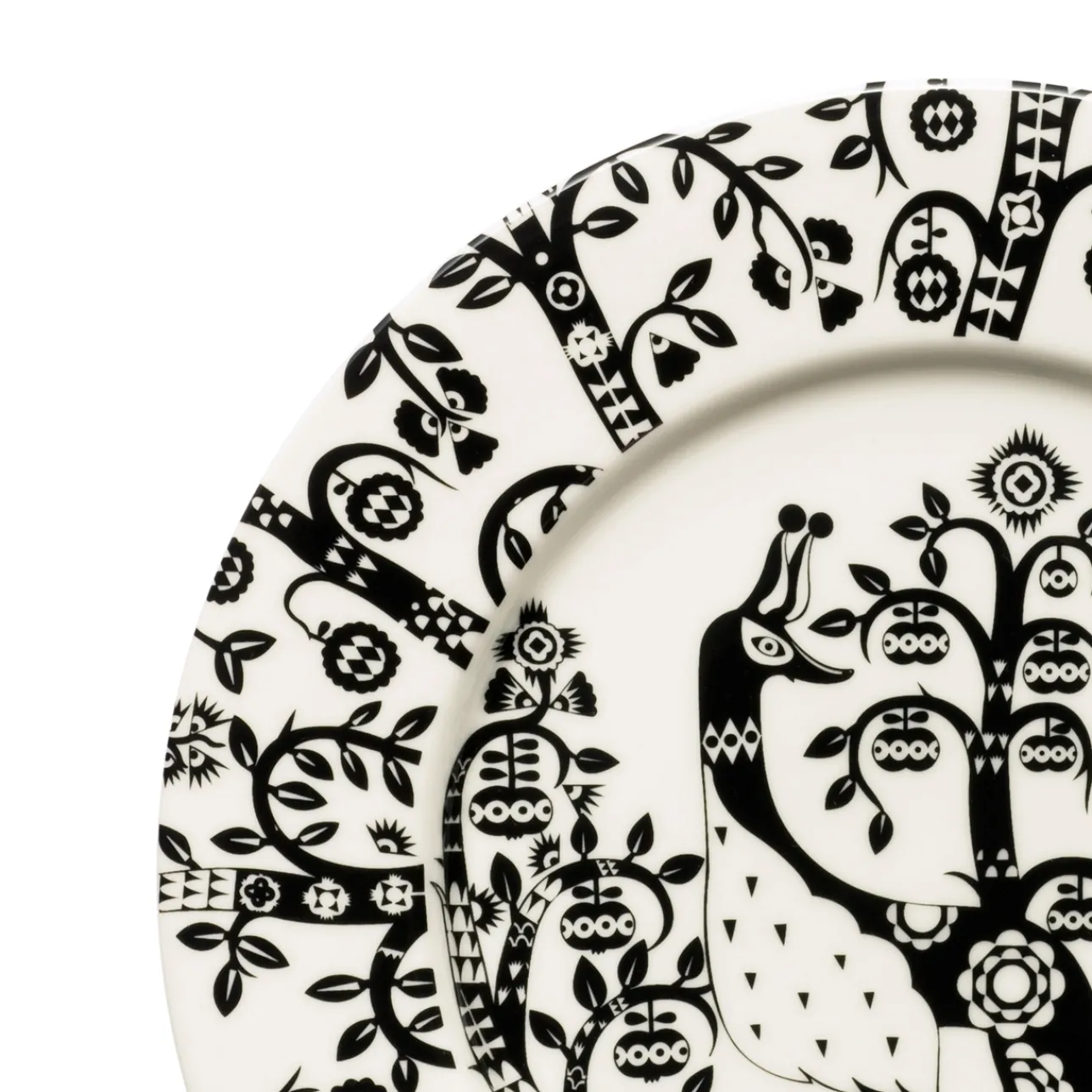 Tallrikar*IITTALA Tallrik 22cm Svart