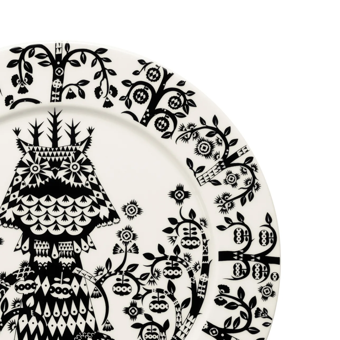 Tallrikar*IITTALA Tallrik 27cm Svart