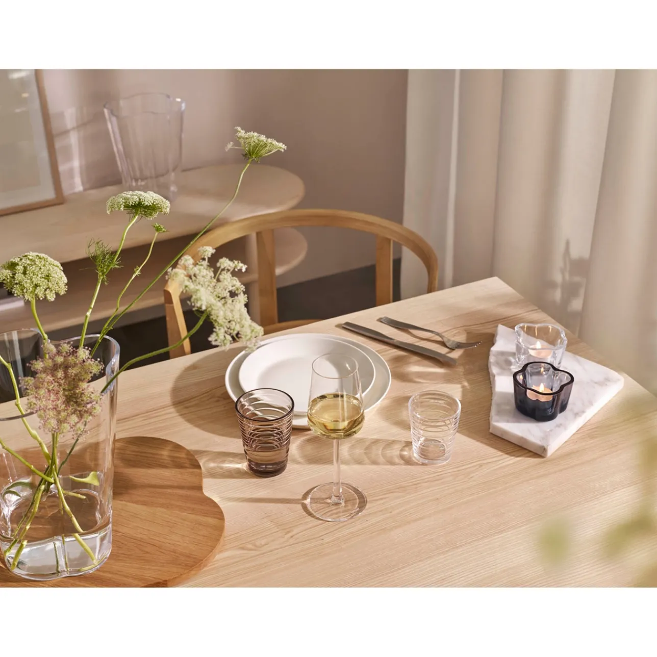 Tallrikar*IITTALA Tallrik 19cm vit