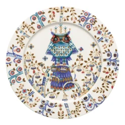 Tallrikar*IITTALA Tallrik 27cm vit Blå