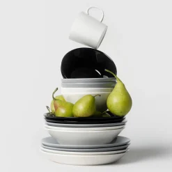 Tallrikar*IITTALA Tallrik djup 21cm Svart