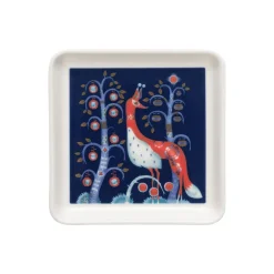 Tallrikar*IITTALA Tallrik kvadrat 12x12cm blå Blå
