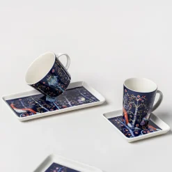 Tallrikar*IITTALA Tallrik rektangulär 12x24cm blå Blå