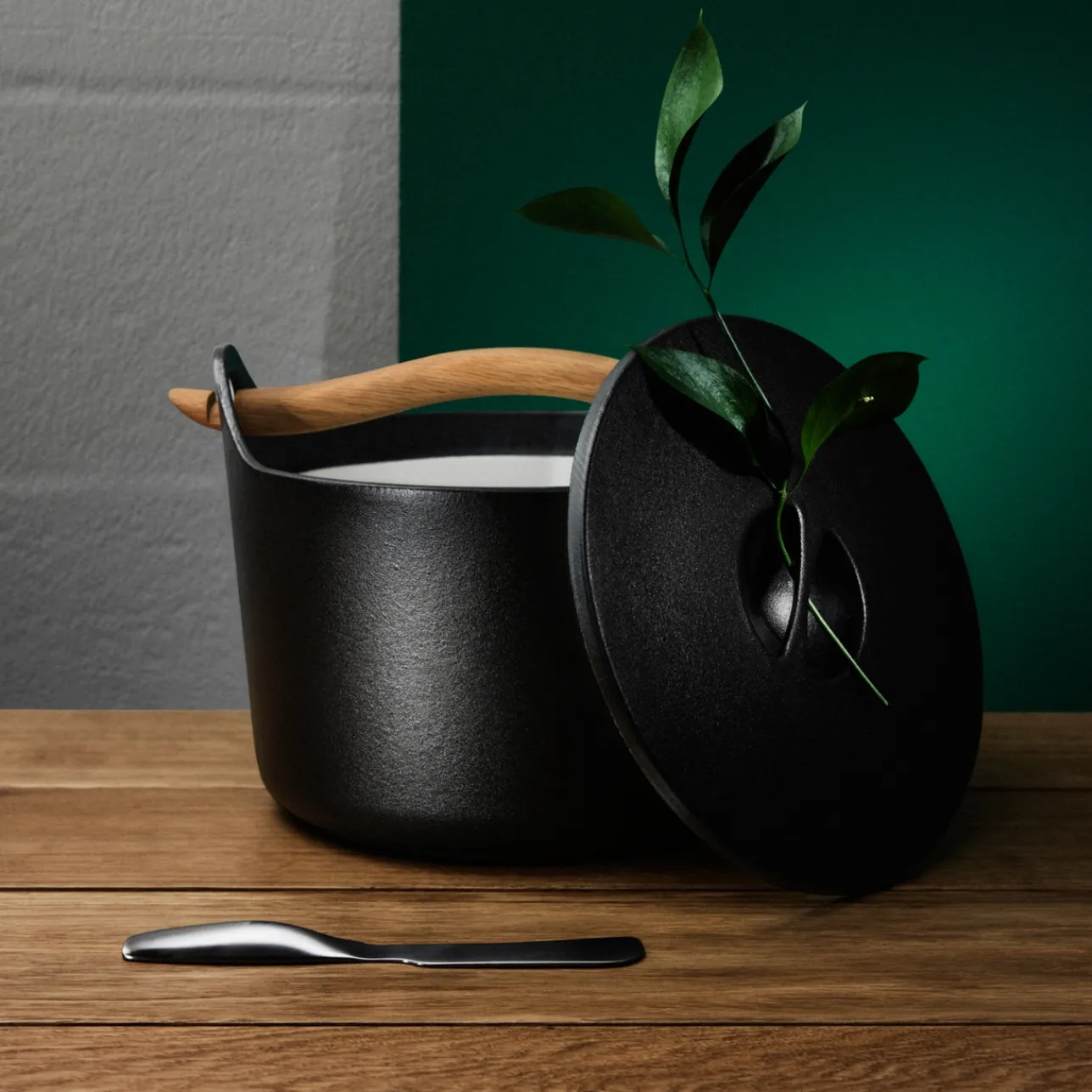 Grytor*IITTALA Trähandtag för 3-litersgryta