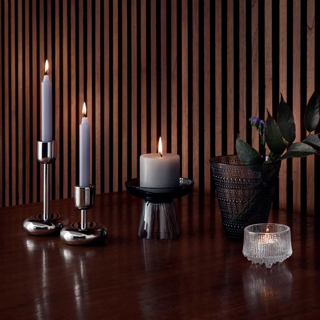 Vaser*IITTALA Vas 154mm grå Grå