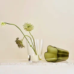 Alvar Aalto Collection|Vaser*IITTALA Vas 270mm moss grön Mossgrön