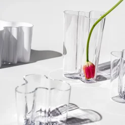 Alvar Aalto Collection|Vaser*IITTALA Vas 160mm mörkgrå Mörkgrå
