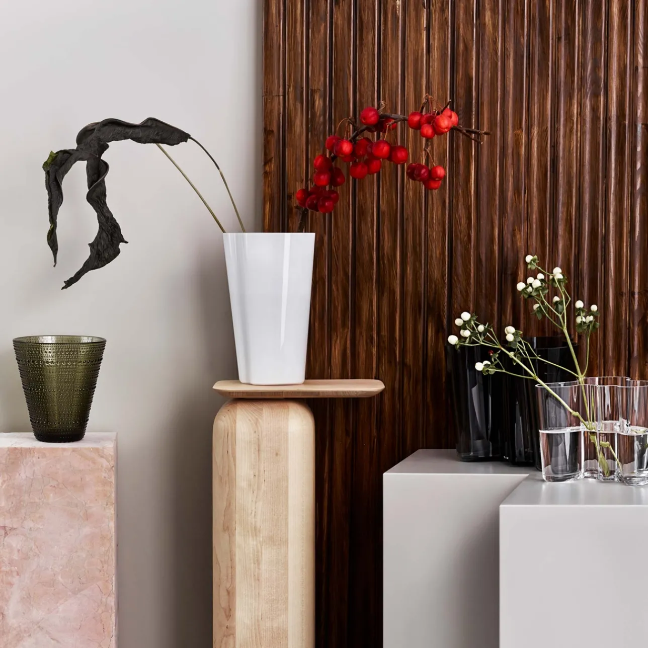 Alvar Aalto Collection|Vaser*IITTALA Vas 220mm Vit