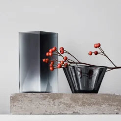 Vaser*IITTALA Vas 115x180mm grå Grå