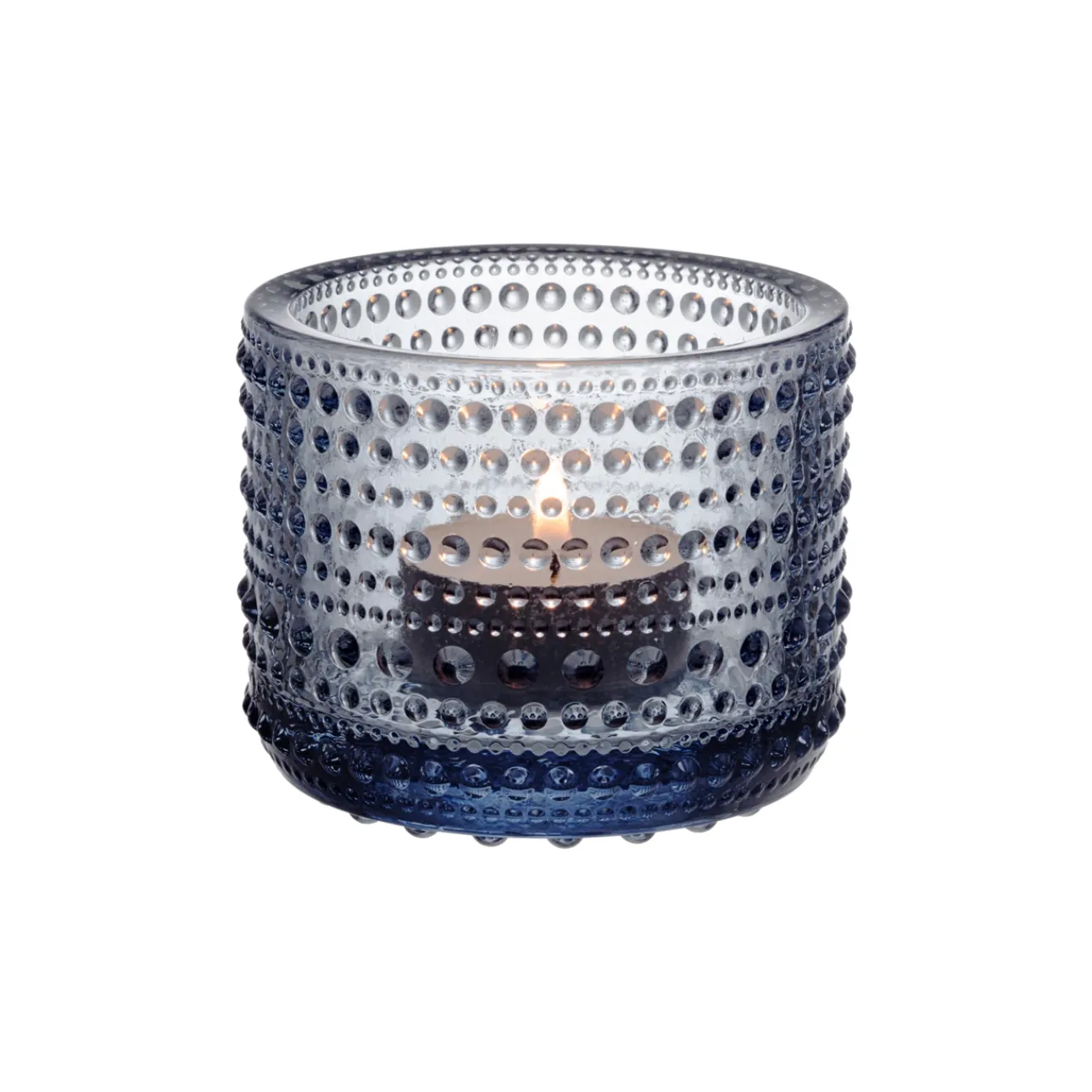 Ljuslyktor*IITTALA Värmeljusstake 64 mm återvunnet glas Återvunnet