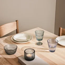 Ljuslyktor*IITTALA Värmeljusstake 64 mm återvunnet glas Återvunnet