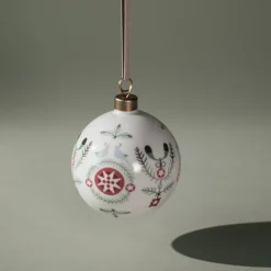 Glasdekoration*IITTALA Winter julkula 8cm